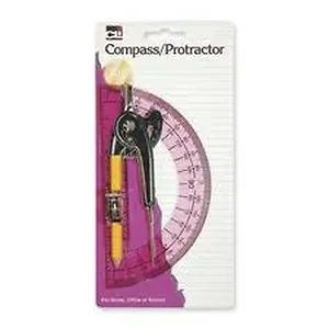 Charles Leonard LEO 80960 - CLI Drawing Tool Set - 2 Piece(s) - Plastic - Clear - 1 / Set
