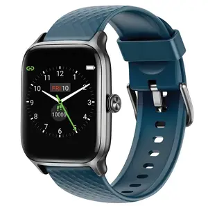 Letsfit 843785125397 - EW1 Bluetooth Smart Watch - Light Blue/Gray