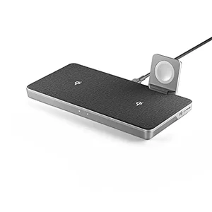 Alogic UP2QC10AWA-SGR - 4-in-1 Wireless Charging Dock for Apple Devices