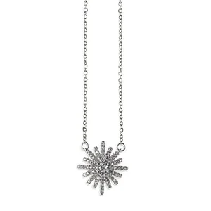 Claudia G Collection N6030 - Inspire Stainless Steel Necklace with Zirconia