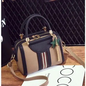 Claudia G Collection N9039.3 - Sally Compact Shoulder Bag - Eco-Friendly Tan Leather