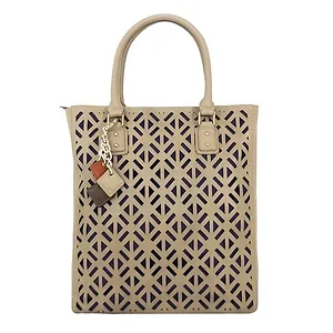 Claudia G Collection H0024.1 - Elegant Tan Leather Handbag with Versatile Features