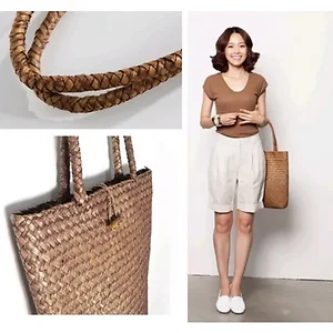 Claudia G Collection H0086 - Casual Handmade Straw Shopping Bag for Summer Outings