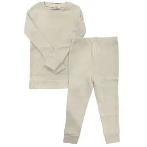 Benben Apparel PBP - Soft Blue Pima Cotton Pajama Set for Toddlers 12-18M