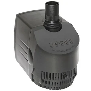 Danner Manufacturing 1725 - 290 GPH Submersible Fountain Pump with Adjustable Flow Control