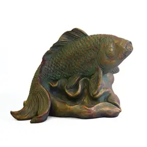 Danner Manufacturing 3770 - Decorative Fish Pond Water Fountain Statue with Fittings