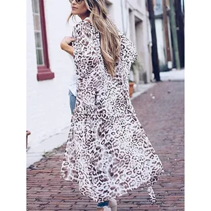 Claudia G Collection A9085.XL - Stylish Cheetah Print Kimono Top - Extra Large