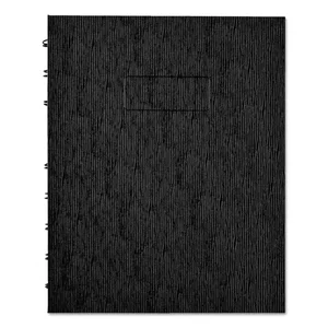 Rediform Office Products A10200E.BLK - Ecologix Executive Notebook, 11x8.5, 100 Sheets, Black