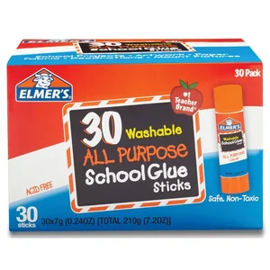 Elmer's Products, Inc. EPI E599 - Elmer's All-purpose School Glue Sticks Bulk Pack - 0.77 oz - 30 / Box - White