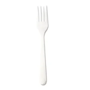 Gen 705578 - Heavyweight Wrapped White Teaspoons, 6" - 1, 000 Count