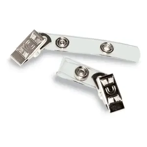Advantus Corporation 87859 - Advantus Badge Strap with Clip - Vinyl - 100 / Box