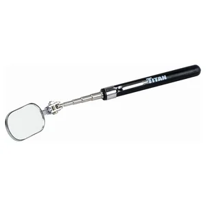 Titan Tool Inc 11185T - Titan Tool 1 in x 2 in Oval Telescoping Inspection Mirror