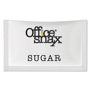 Office Snax, Inc. OFX 00021 - Office Snax 2.8 oz. Sugar Packs - Packet - Powdered Sugar - 1200/Carton