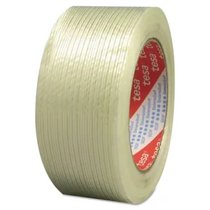 Tesa Tape Inc 53319-00001-00 - 3/4" x 60 Yds Clear Filament Strapping Tape