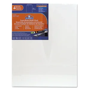 Elmer's Products, Inc. 22101-0810UC5/40 - White Foam Board Pack, 8" x 10", 5 Count