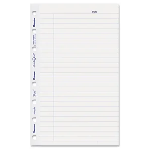 Rediform Office Products AFR9050R - Miraclebind Ruled Paper Refill, 50 Sheets, White/Blue