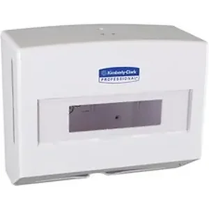 Kimberly Clark KCC 09217 - Kimberly-Clark Professional Compact Towel Dispenser - 9 Height x 10.8 Width x 4.8 Depth - White - Compact, Lockable - 1 / Carton