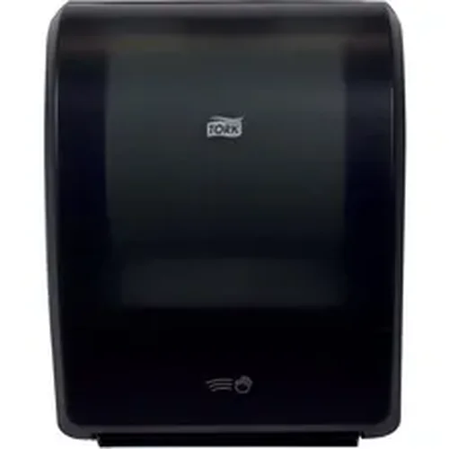 Essity TRK 771828 - TORK Electronic Hand Towel Roll Dispenser - Roll Dispenser - 16 Height x 12.3 Width x 9.3 Depth - Plastic - Black - Durable, Easy-to-load - 1