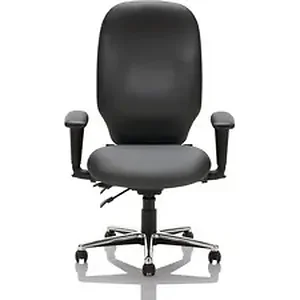 Groupe Lacasse UNC SVX16QA06 - United Chair Savvy SVX16 Executive Chair - Spring Seat - Spring Back - 5-star Base - 1 Each