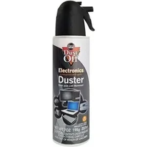 Falcon FAL DE07521 - Dust-Off Compressed Gas Duster - For Multipurpose - 7 oz - 1 Each - Gray