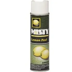 Amrep Inc TMS 1001842 - MISTY Handheld Scented Dry Deodorizer - Spray - 10 fl oz (0.3 quart) - Lemon - 12 / Carton - Odor Neutralizer, Ozone-safe