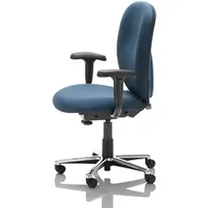 Groupe Lacasse UNC SVX11CP09 - United Chair Savvy Management Chair - Putty Plush Seat - Putty Back - 5-star Base - Armrest - 1 Each