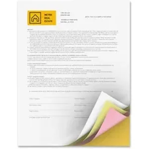 Domtar Inc XER 3R12430 - Bold Digital Carbonless Paper - Letter - 8 1/2 x 11 - 1250 / Carton - SFI