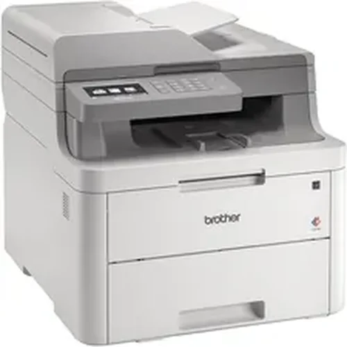 Brother MFC-L3710CW - Compact Digital Color All-in-One Printer Providing Laser Quality Results with Wireless - Copier/Fax/Printer/Scanner - 19 ppm Mono/19 ppm Color Print - 600 x 2400 dpi Print - Upto 30000 Pages Monthly - 251 sheets Input - Color Scanner - 1200 dpi Optical Scan - Color Fax - Wireless LAN - Wi-Fi Direct, Google Cloud Print, Apple AirPrint, Mopria, Brother iPrint&Scan - USB - 1 Each - For Plain Paper Print