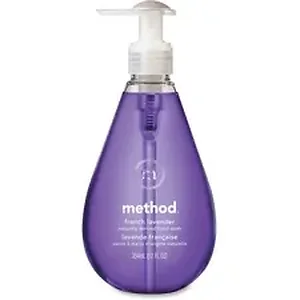 Method Products Inc. MTH 00031CT - Method French Lavender Gel Hand Wash - French Lavender Scent - 12 fl oz (354.9 mL) - Pump Bottle Dispenser - Bacteria Remover - Hand - Lavender - Non-toxic, Triclosan-free, pH Balanced, Anti-irritant - 6 / Carton