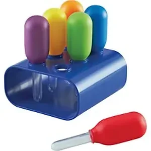 Learning Resources LRN LER2779 - Jumbo Eyedroppers Set - Theme/Subject: Fun, Learning - Skill Learning: Science, Science Experiment, Cause & Effect, Fine Motor - 3 Year & Up