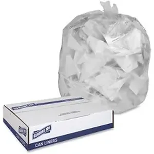Genuine Joe GJO 70010PL - Joe Economy High-Density Can Liners - 10 gal - 24 Width x 24 Length x 0.24 mil (6 Micron) Thickness