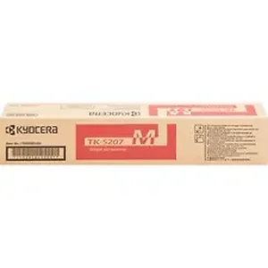 Kyocera KYO1T02R5BUS0 - TK-5207M Toner Cartridge - Magenta - Laser - 12000 Pages - 1 Each