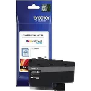 Brother LC3035BK - Single Pack Ultra High-yield Black INKvestment Tank Ink Cartridge - Inkjet - Ultra High Yield - 6000 Pages - 1 Pack