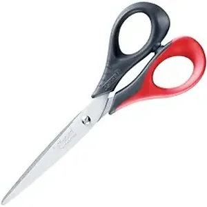 Helix HLX 069600 - Ergo Handle 6-1/3 Scissors - 6.3 Overall Length - Stainless Steel - Assorted - 1 Each