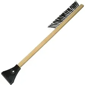 Balkamp Inc BKI 8215223 - BALKAMP Wooden Handle Snow Brush - 9 Handle Length - Wood Handle - 1 Each