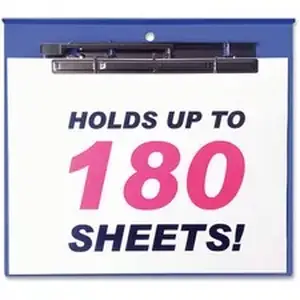 Lion Office Products Inc LIO CB265H-BL - Lion Computer Printout Landscape Clipboard - Low Profile - Blue - 1 Each