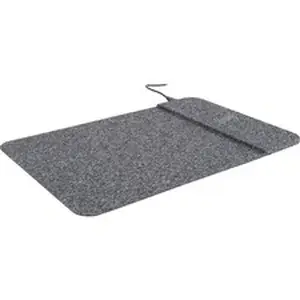 Allsop 32192 - PowerTrack Wireless Charging Mousepad - (32192) - 0.25" x 13" x 8.75" Dimension - Black - Fabric - Mouse - 1 Each