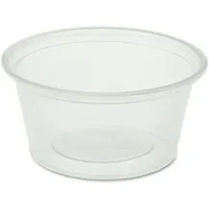 Genuine Joe GJO 19062 - Joe Portion Cups - 2 fl oz - 2500 / Carton - Clear - Polystyrene - Beverage, Sauce