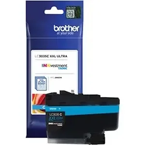 Brother LC3035C - Single Pack Ultra High-yield Cyan INKvestment Tank Ink Cartridge - Inkjet - Ultra High Yield - 5000 Pages - 1 Pack