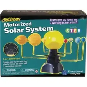 Educational Insights EII 5287 - GeoSafari Motorized Solar System - Theme/Subject: Learning - Skill Learning: Planets, Solar System - 8 Year & Up - Multi