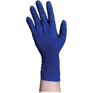 Impact Products DVM 8628M - DiversaMed 8 mil ProGuard High-Risk EMS Exam Gloves - Medium Size - Latex - Blue - Beaded Cuff, Disposable, Powder-free, Non-sterile, Liquid Resistant, Heavyweight - For Construction, Medical, Laboratory Application - 50 / Box - 8 mil Thickness - 12 Glove Length