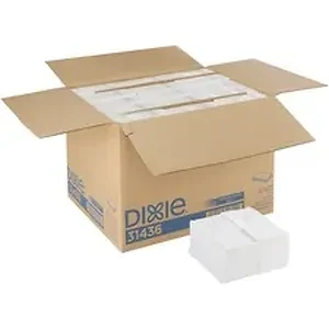 Georgia Pacific GPC 31436CT - Preference 2-Ply Dinner Napkins - 2 Ply - 1/8 Fold - 15 x 16 - White - Paper - Embossed, Disposable, Compostable, Soft - For Dinner, Restaurant, Lodging, Healthcare - 100 Per Pack - 3000 / Carton