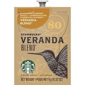 Lavazza LAV 48038 - Starbucks Veranda Blend Coffee Freshpack - Compatible with Lavazza - Arabica, Veranda Blend - Blonde - 0.3 oz - 80 / Each