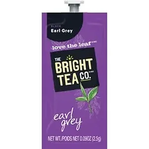 Lavazza LAV 48026 - Bright Tea Co Earl Grey Tea - Compatible with Flavia - Black Tea - Earl Grey - 100 / Carton