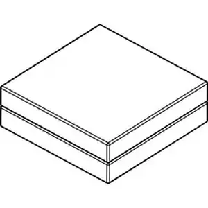 Groupe Lacasse ARO CU301TP07 - Arold Cube 300 Ottoman - 1 Each