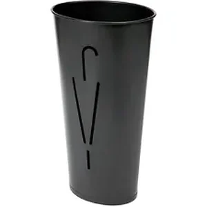 Alba Inc ABA PMRAINYN - Alba Umbrella Holder - Steel - 1 Each - Black