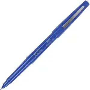 Integra ITA 36197 - Medium-point Pen - Medium Pen Point - Blue Water Based Ink - Blue Barrel - Resin Tip - 12 / Dozen