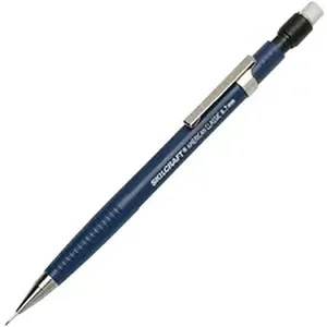 National Industries For The Blind 7520016522439 - SKILCRAFT Push Action Mechanical Pencil - 0.7 mm Lead Diameter - Refillable - Blue Plastic Barrel - 12 / Dozen