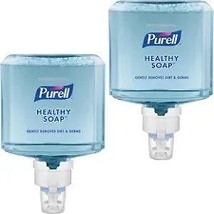 Gojo GOJ 777702 - PURELL® ES8 Professional Fresh Scent Foam HEALTHY SOAP - Fresh Scent - 40.6 fl oz (1200 mL) - Dirt Remover, Kill Germs - Hand - Blue - Dye-free, Pleasant Scent, Bio-based, Phthalate-free, Paraben-free, Triclosan-free - 2 / Carton