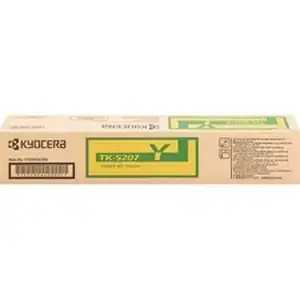 Kyocera KYO1T02R5AUS0 - TK-5207Y Toner Cartridge - Yellow - Laser - 12000 Pages - 1 Each
